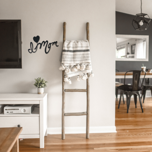 I Love Mom - Metal Wall Art - Image 2