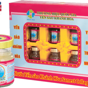 Sanest Khanh HOA - Edible Bird's Nest Soup Giftset Original Flavour - Pack of 6 - 2.4oz/ 70ml Each jar