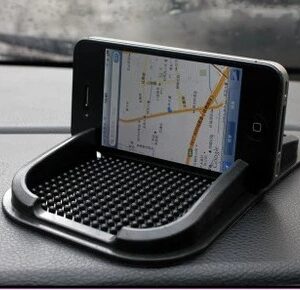 Compatible with Apple, Vehicle mounted antiskid pad iphone7P mobile phone navigation multi-functional support Pu box OPP bag