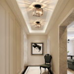 Creative Personality Nordic Crystal Hallway Ceiling Lamp