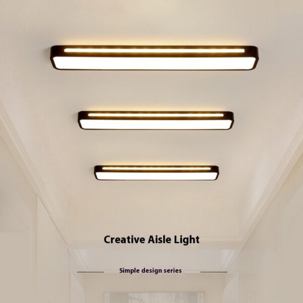 Strip Ceiling Lamp Nordic Simple LED Aisle - Image 2